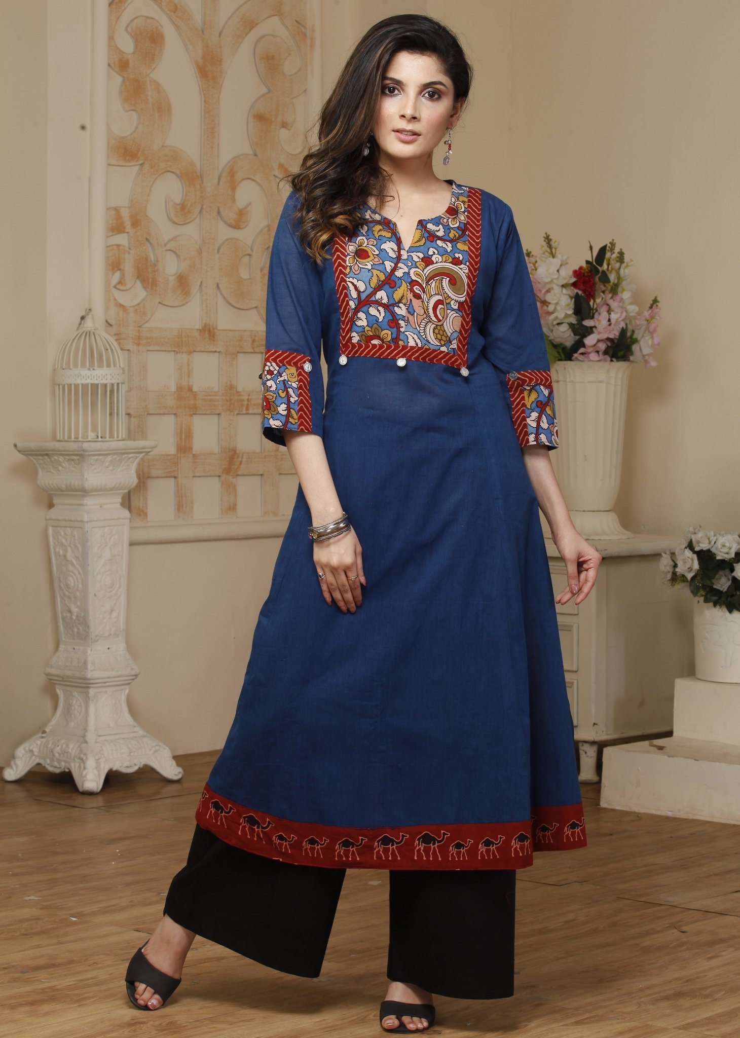 Buy Latest Designer Kurtis Online for Woman  Handloom, Cotton, Silk  Designer Kurtis Online - Sujatra – Page 2